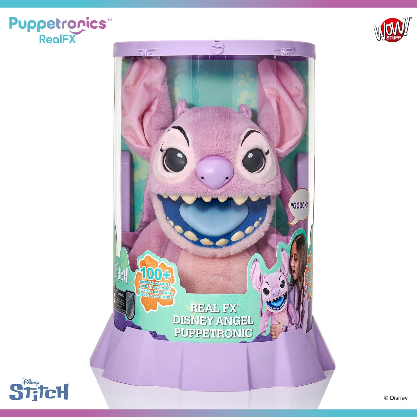 本物みたいに動いておしゃべりする！スティッチの”遊べる最先端