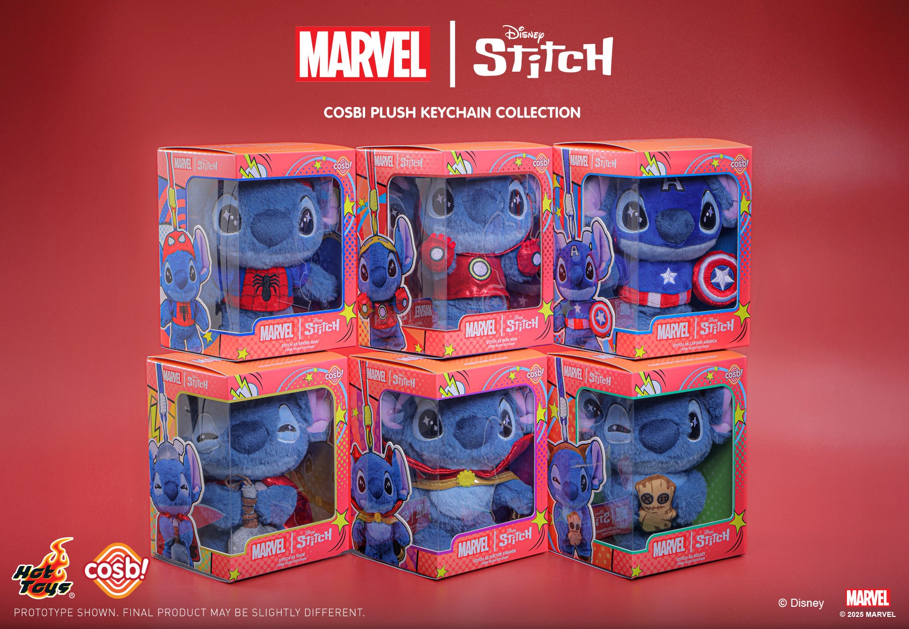 スティッチがマーベルのスーパーヒーローに変身！？ホットトイズ限定