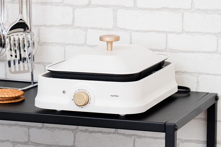 mottole ホットプレート 大き目6人用 mottole（モットル） ホット
