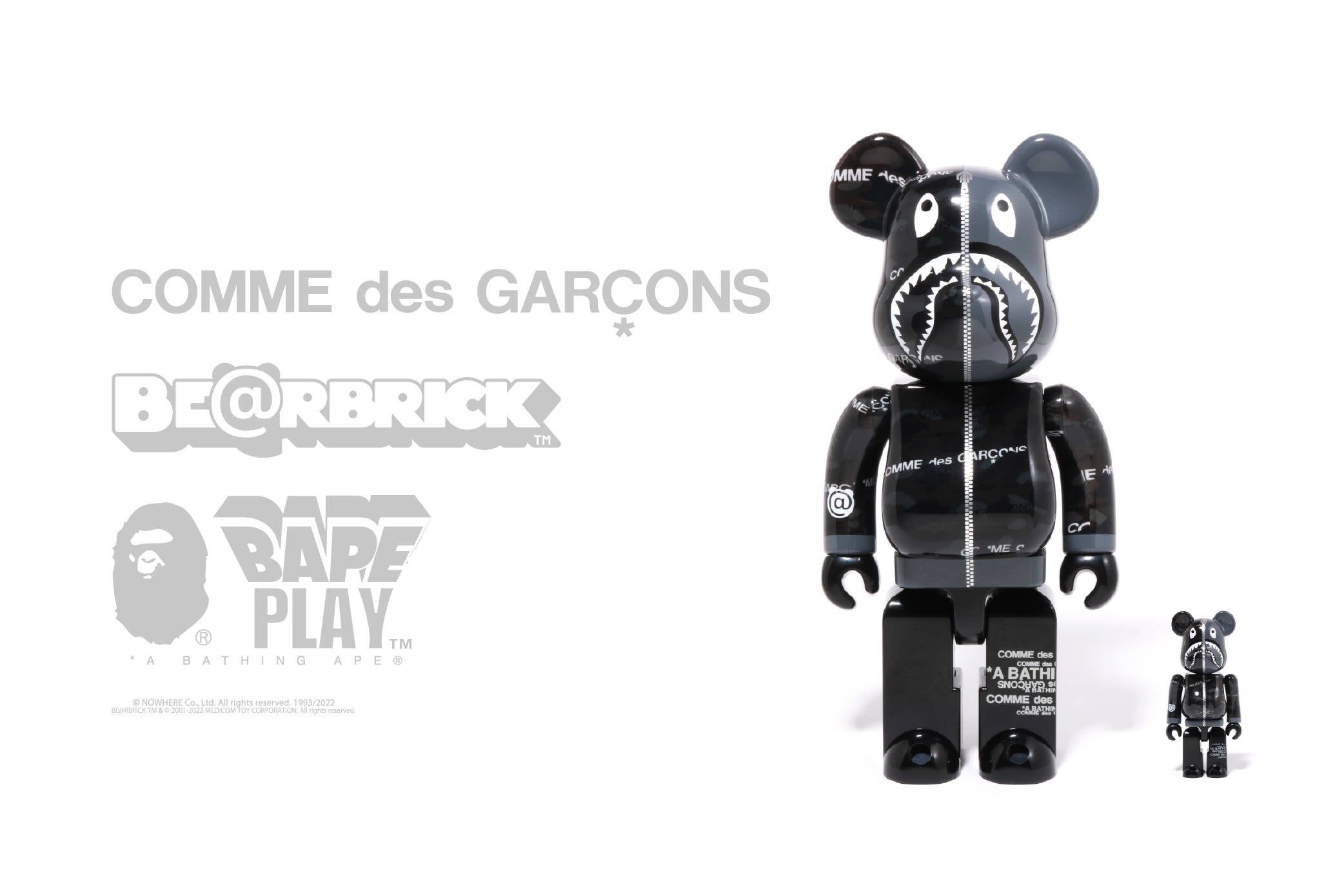 クリアファイル BE@RBRIK COMME des GARCONS クリアファイル BE@RBRIK