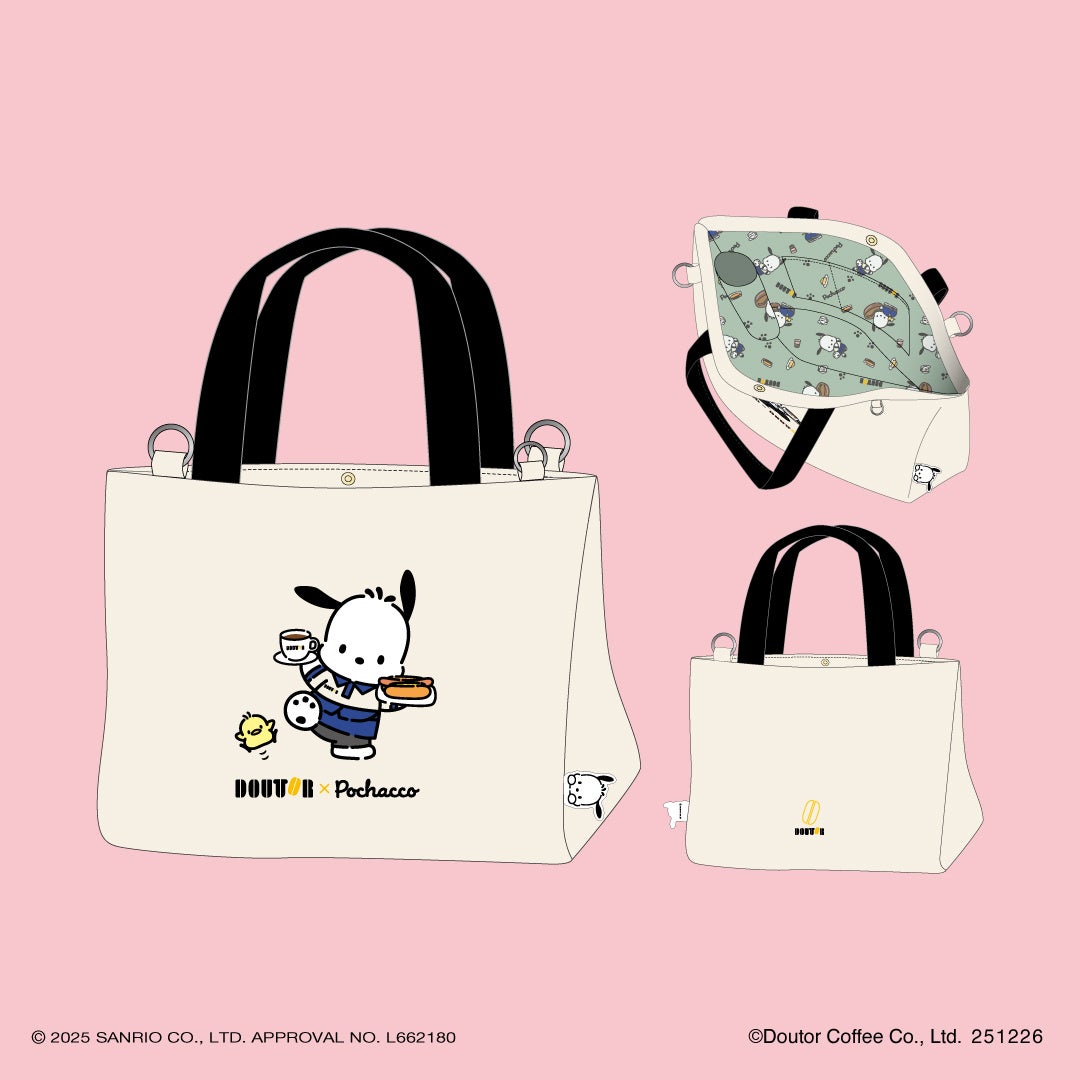 2026 ドトール 福袋 ポチャッコ コラボ 6点セット ニュースリリース