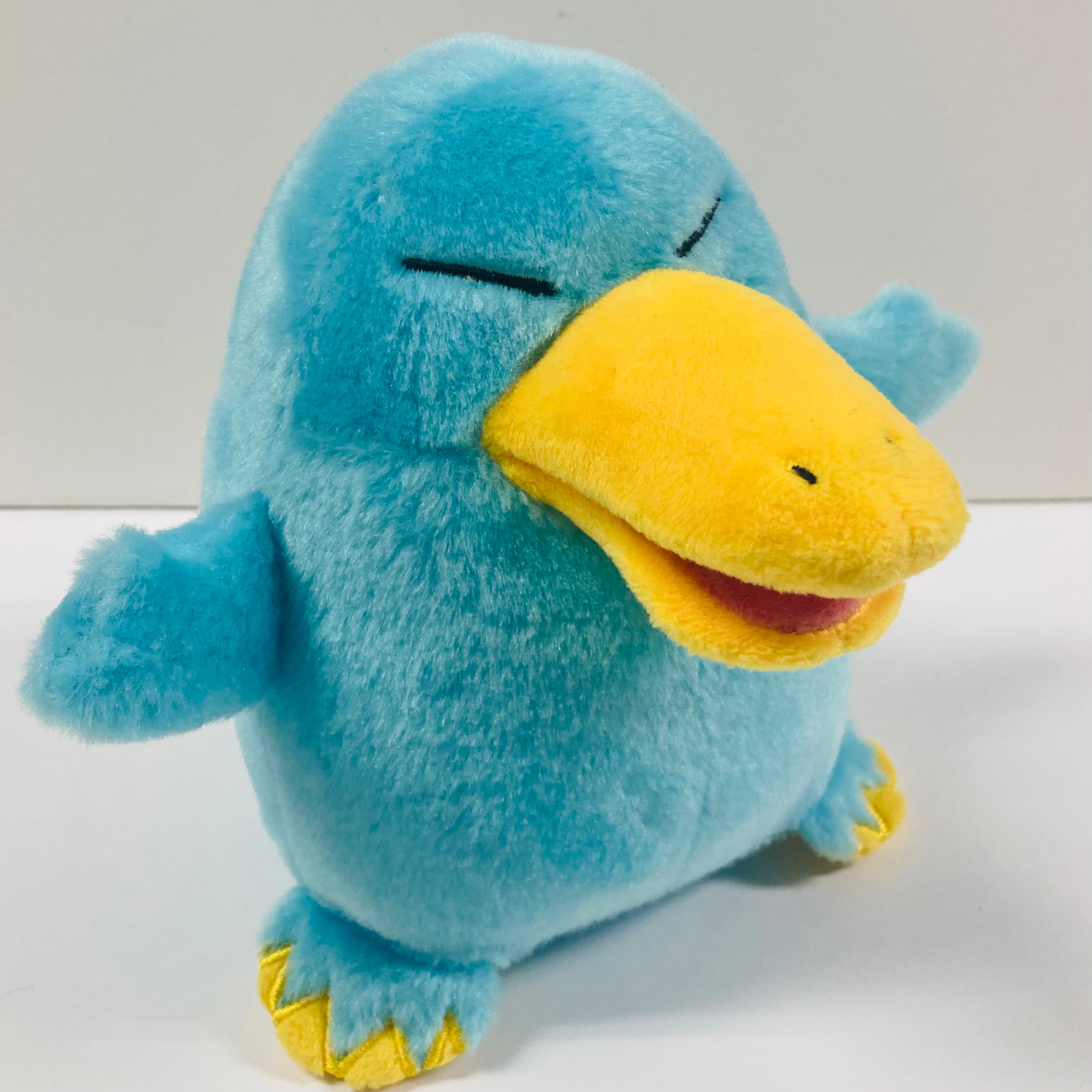 希少】JR西日本 BIG！ICOCA カモノハシのイコちゃん 抱き枕 口を開けた