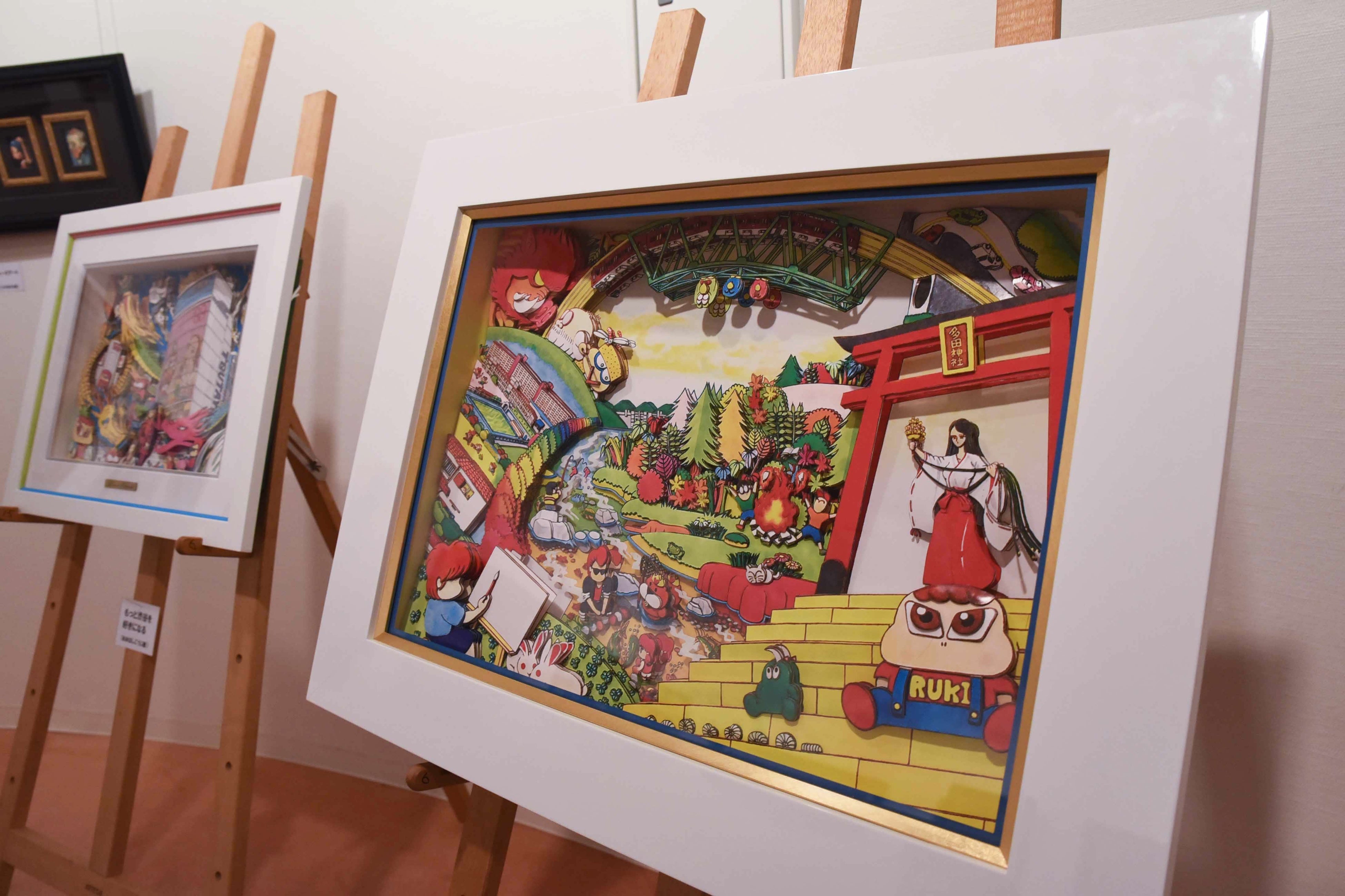 川西市】光と影の立体アート「シャドーボックス」を初公開 | 川西市の