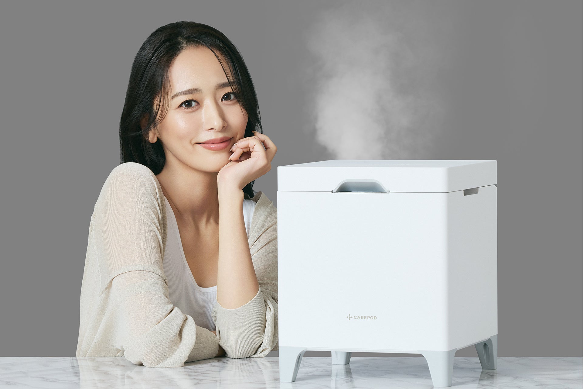 CAREPOD ケアポッド ビューティーモイスチャーライザー肌保湿加湿器