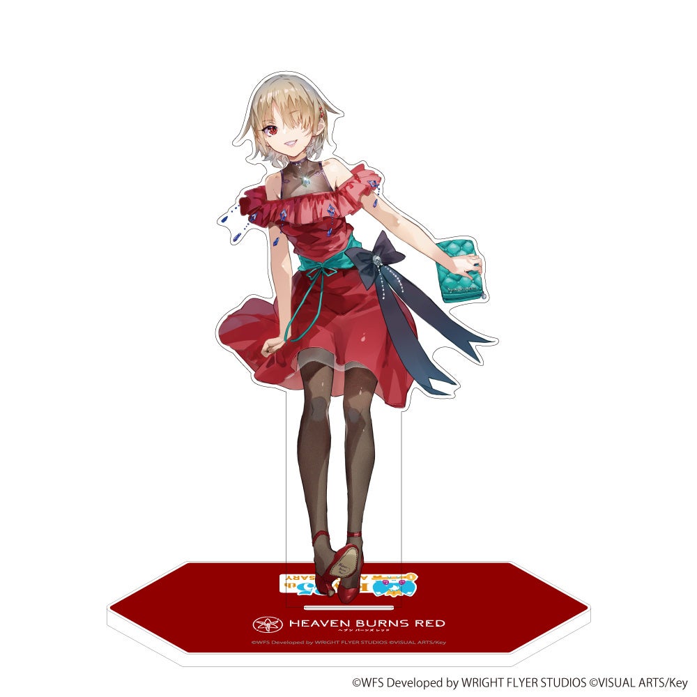 Key25周年を記念した「茅森月歌(ヘブンバーンズレッド)」の描き下ろし