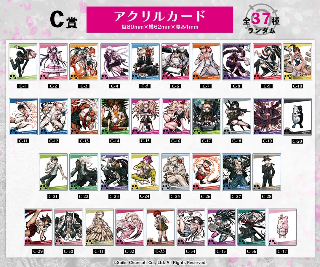 ダンガンロンパ ドロードロー くじ 上倉エク セレス ダンガンロンパ