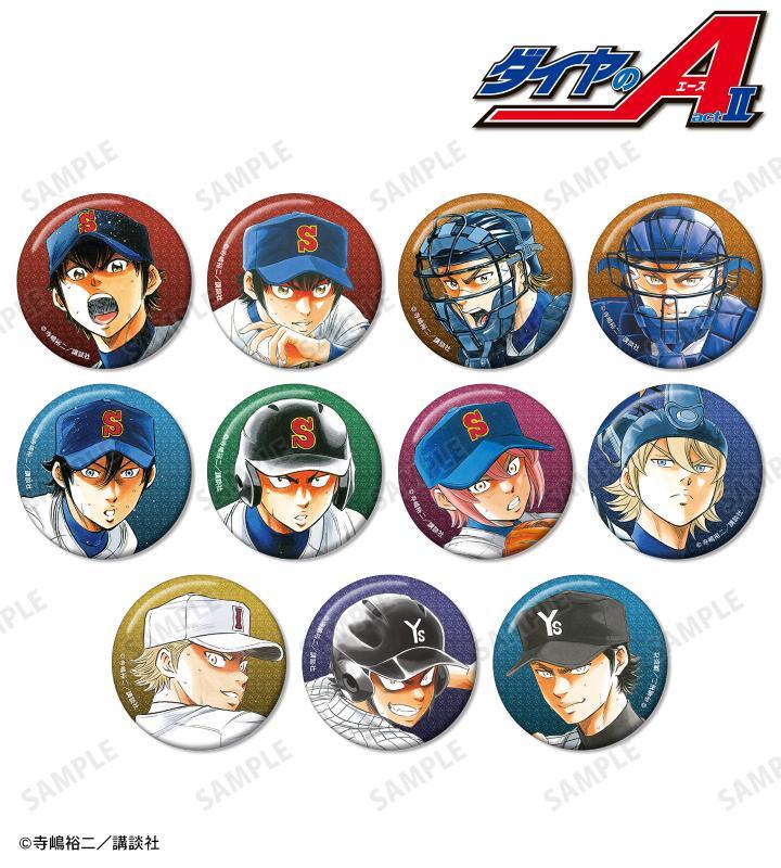 御幸一也 缶バッジ 名場面 御幸 ダイヤのA ダイヤのA 原画展