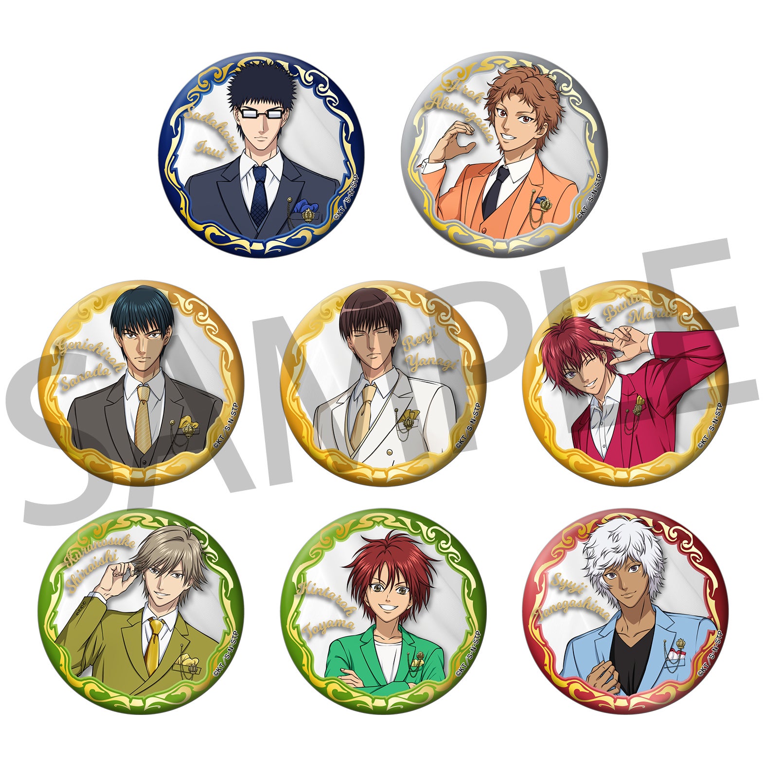 テニスの王子様 テニプリ テニプリスト 額装入り複製アニメ原画 青学