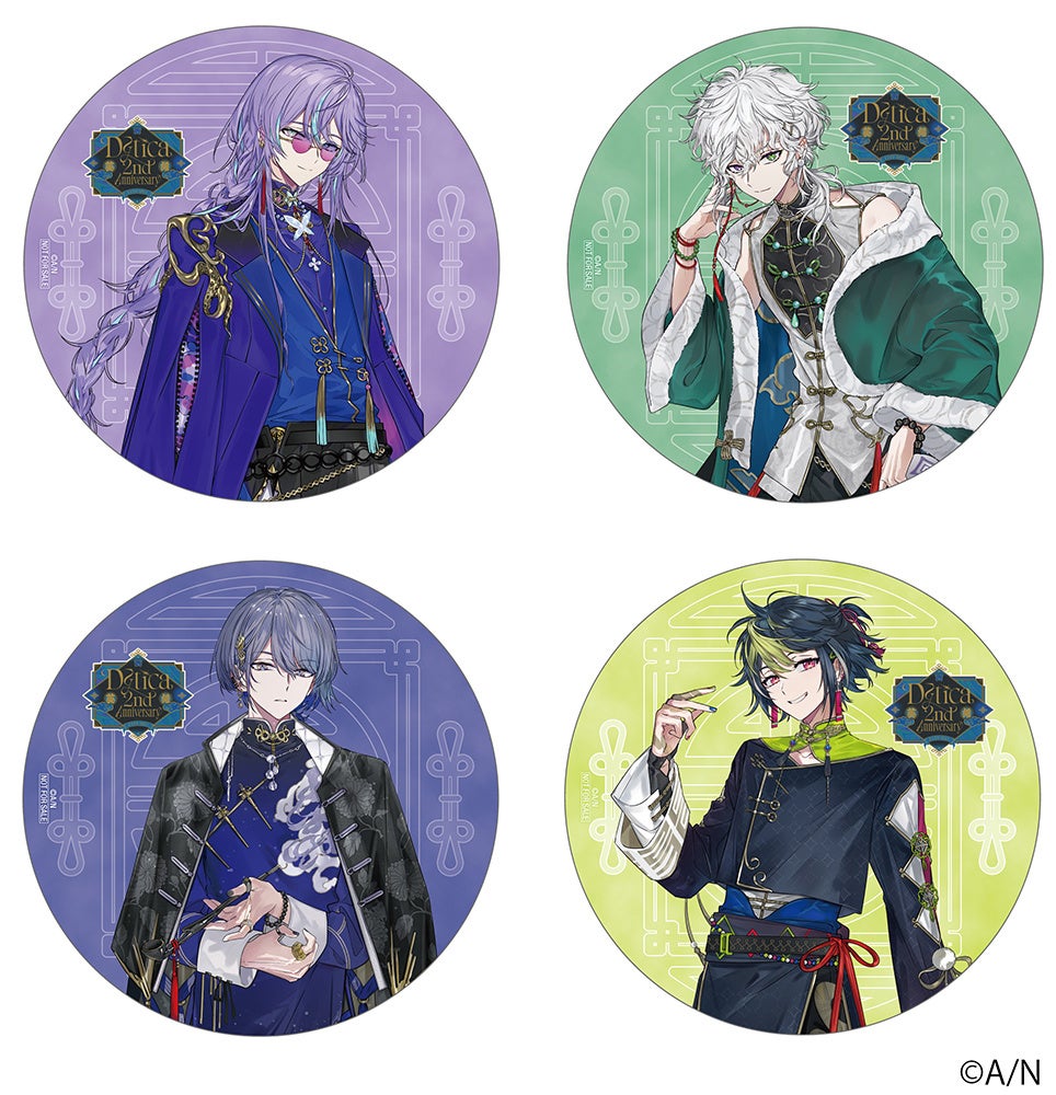 伊波ライ 等身 缶バッジ 伊波ライ HalfAnniversary 缶バッジ 等身 6点