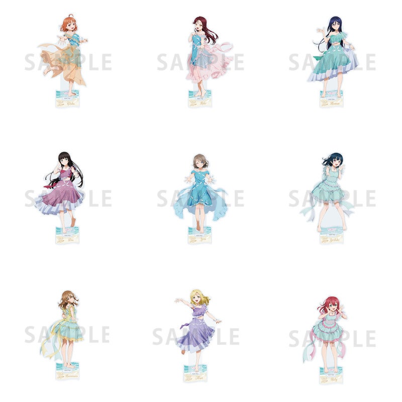 ラブライブサンシャイン ゲーマーズ限定 チケットホルダー 青ジャン