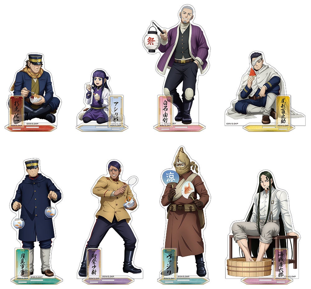 TVアニメ『ゴールデンカムイ』の“夏の納涼”をテーマにした描き下ろし