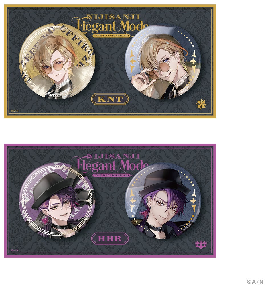 風楽奏斗 ART OF NIJISANJI 缶バッジ にじさんじ にじさん