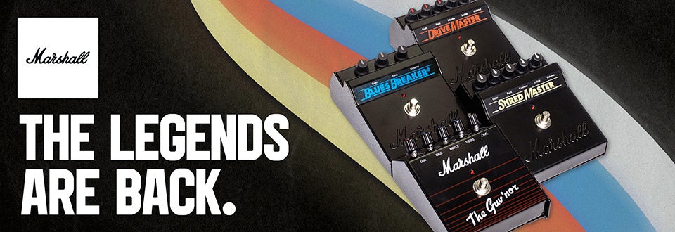 マーシャル創立60周年記念 復刻エフェクターを発売 | 株式会社ヤマハ