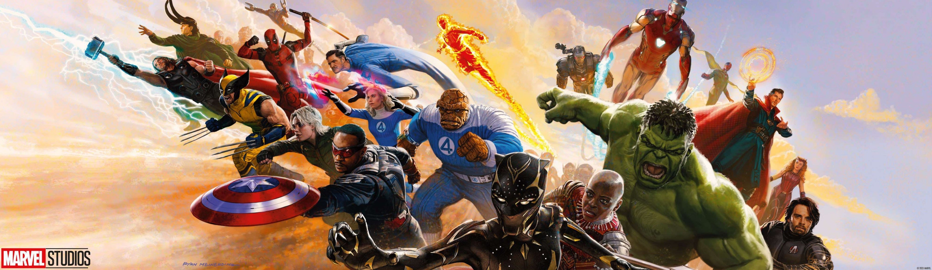 マーベル・スタジオ オリジナルアート シーニック」がイオンシネマ全国