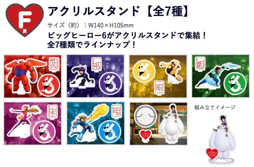 昨年大好評を博した「ベイマックスくじ」が帰ってきた！Happyくじ