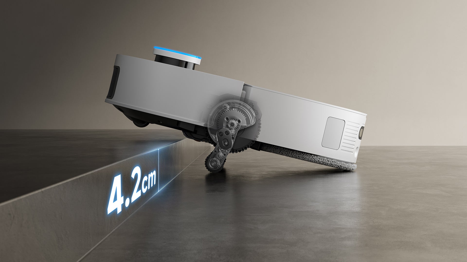 世界初！最大6cmの段差越え、