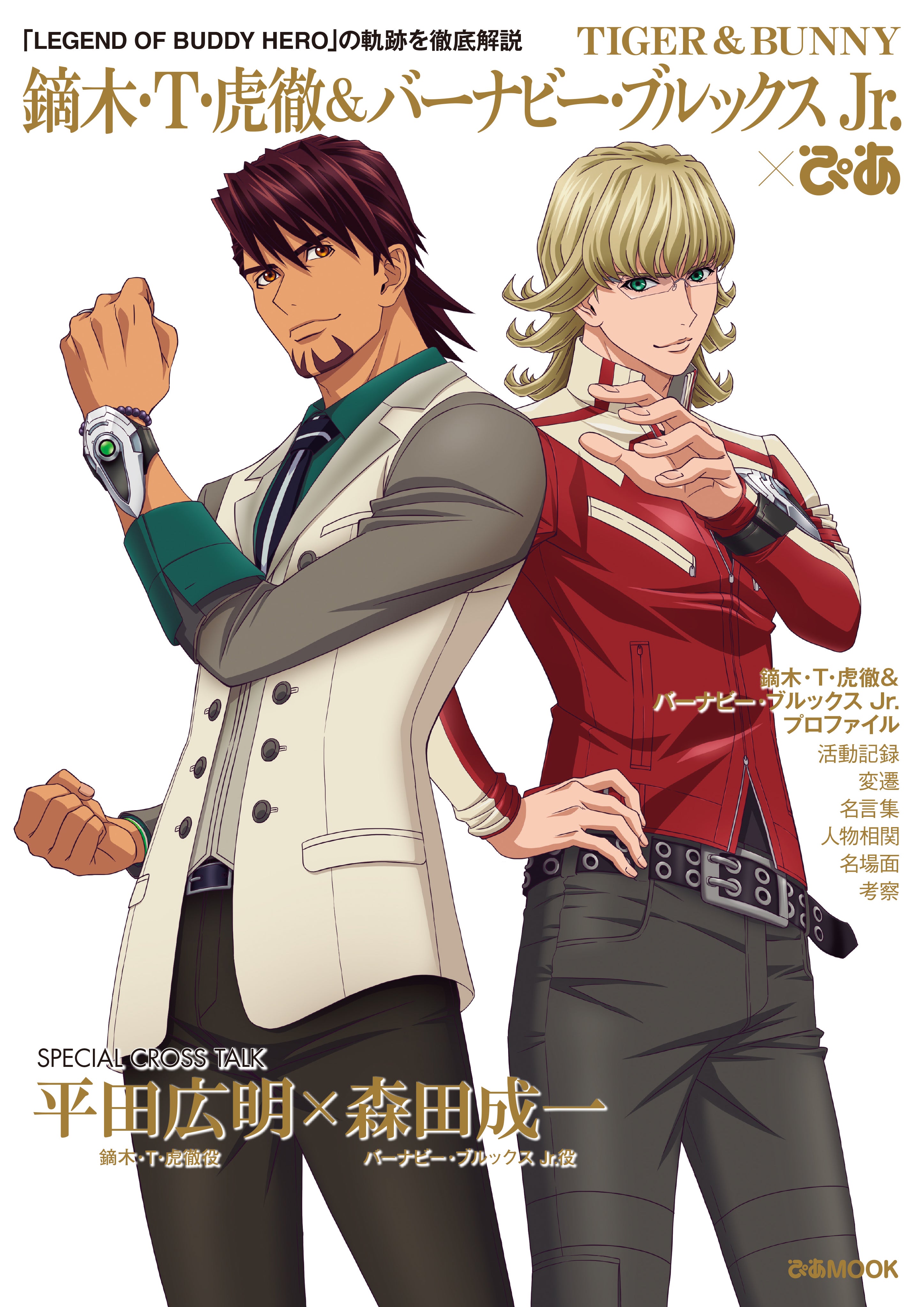 平田広明さんサイン入りドール】TIGER&BUNNY 鏑木・T・虎徹2PM