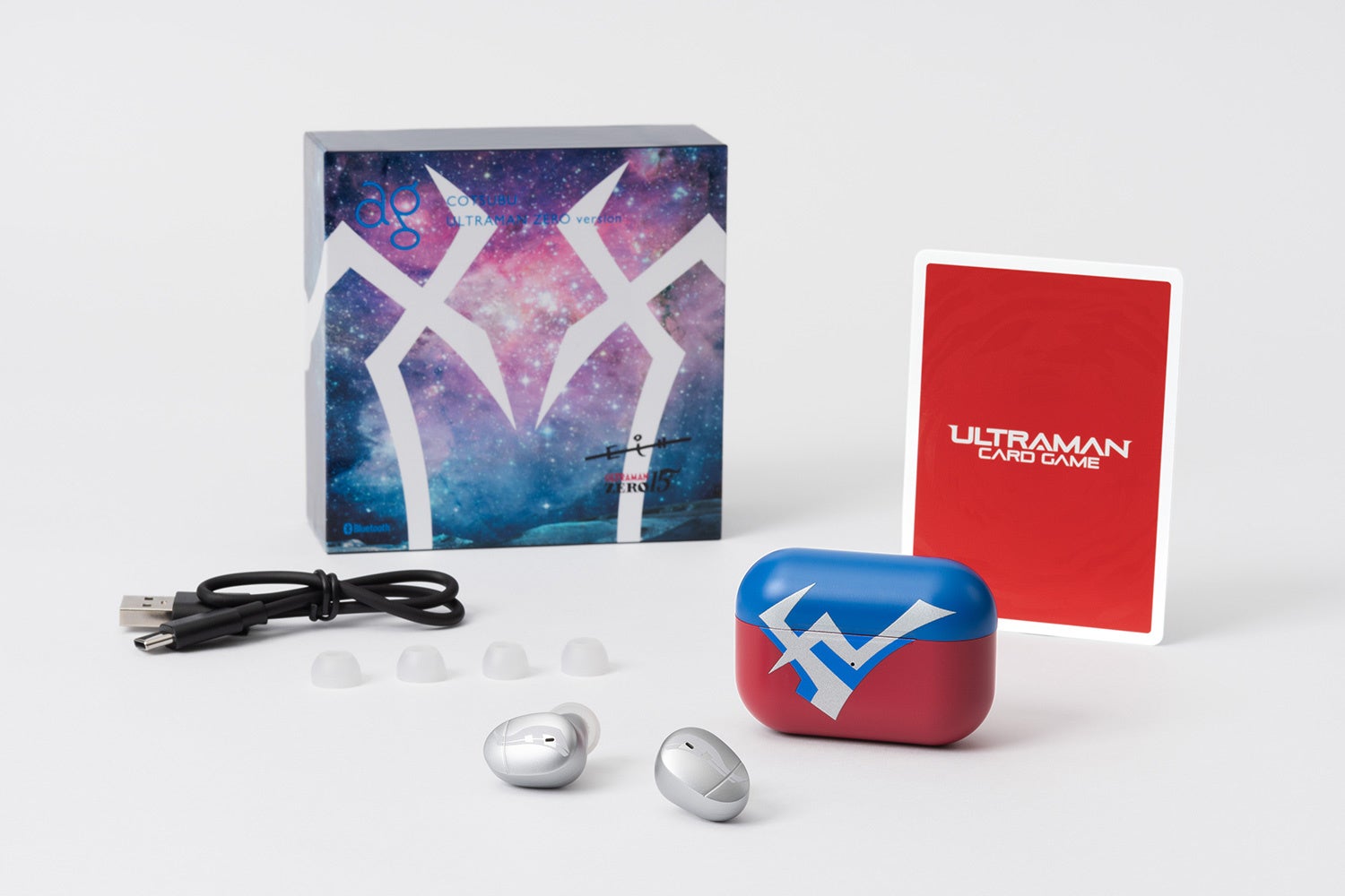 ウルトラマンゼロをモチーフにした全世界5,000台限定の完全ワイヤレス