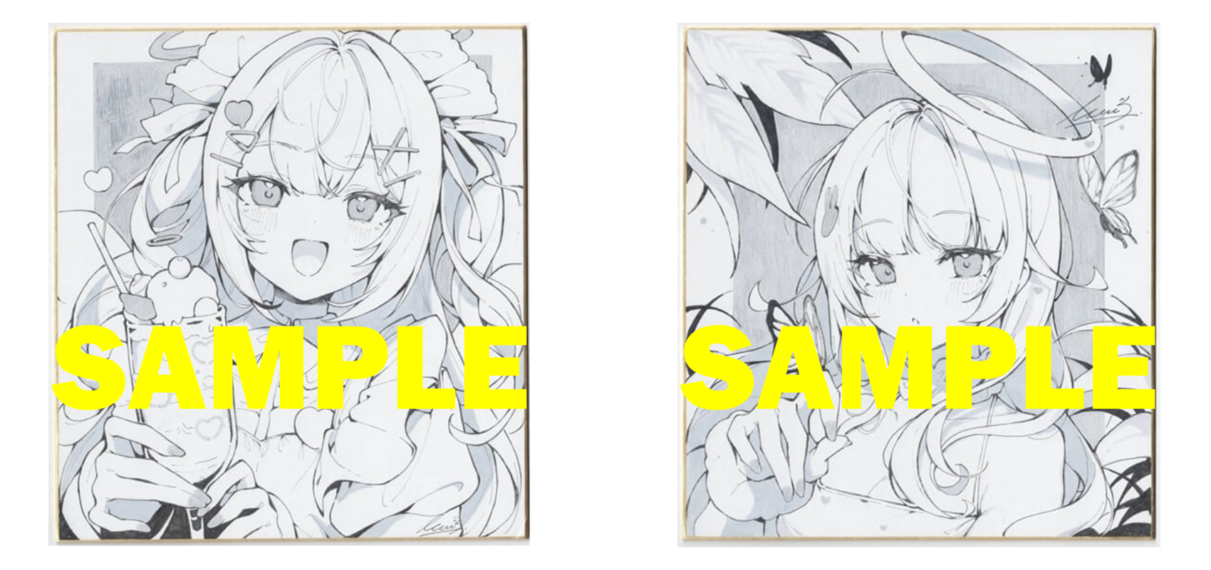 A3 イコモチ先生直筆サイン入り複製原画 A3 イコモチ先生直筆サイン