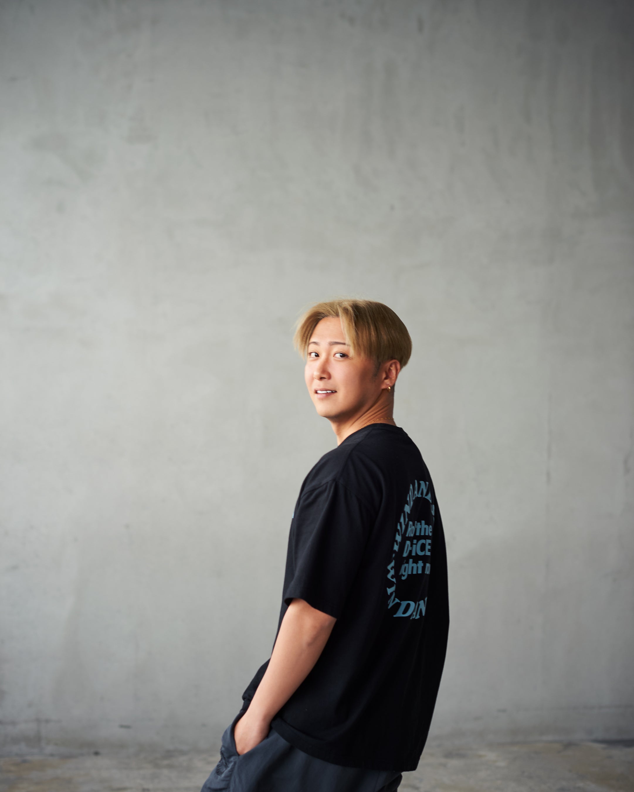 Da-iCE 和田颯 how 黒Tシャツ Da-iCE 和田颯 how 黒Tシャツ WHW T