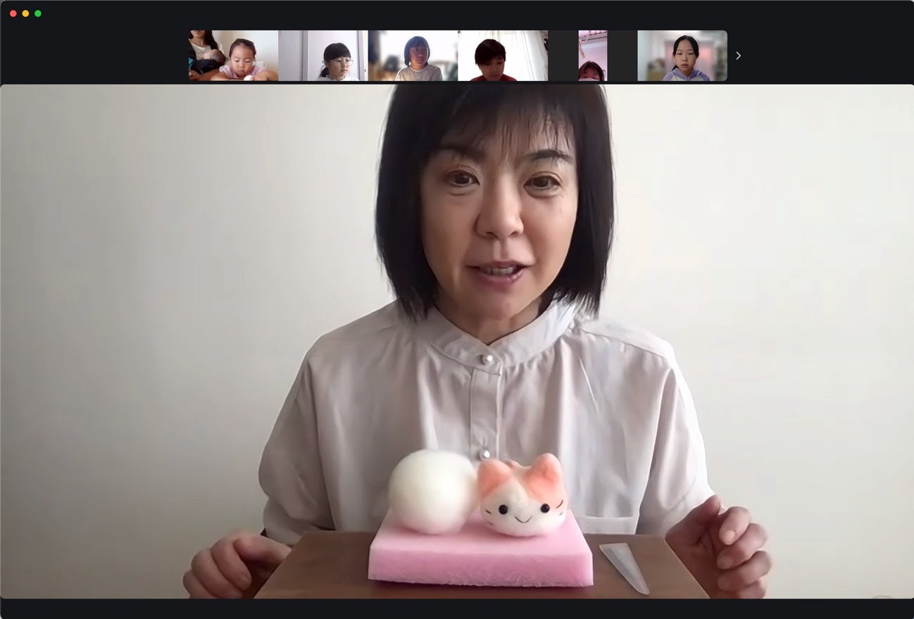 かわいい感性デザイン賞・優秀賞受賞記念！『羊毛フェルト材料用具つき