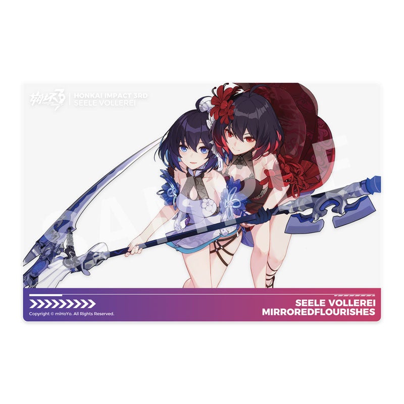 崩壊3rd』より、「ゼーレ」が双生の彼岸花 墨染の鏡華 Ver.の姿で