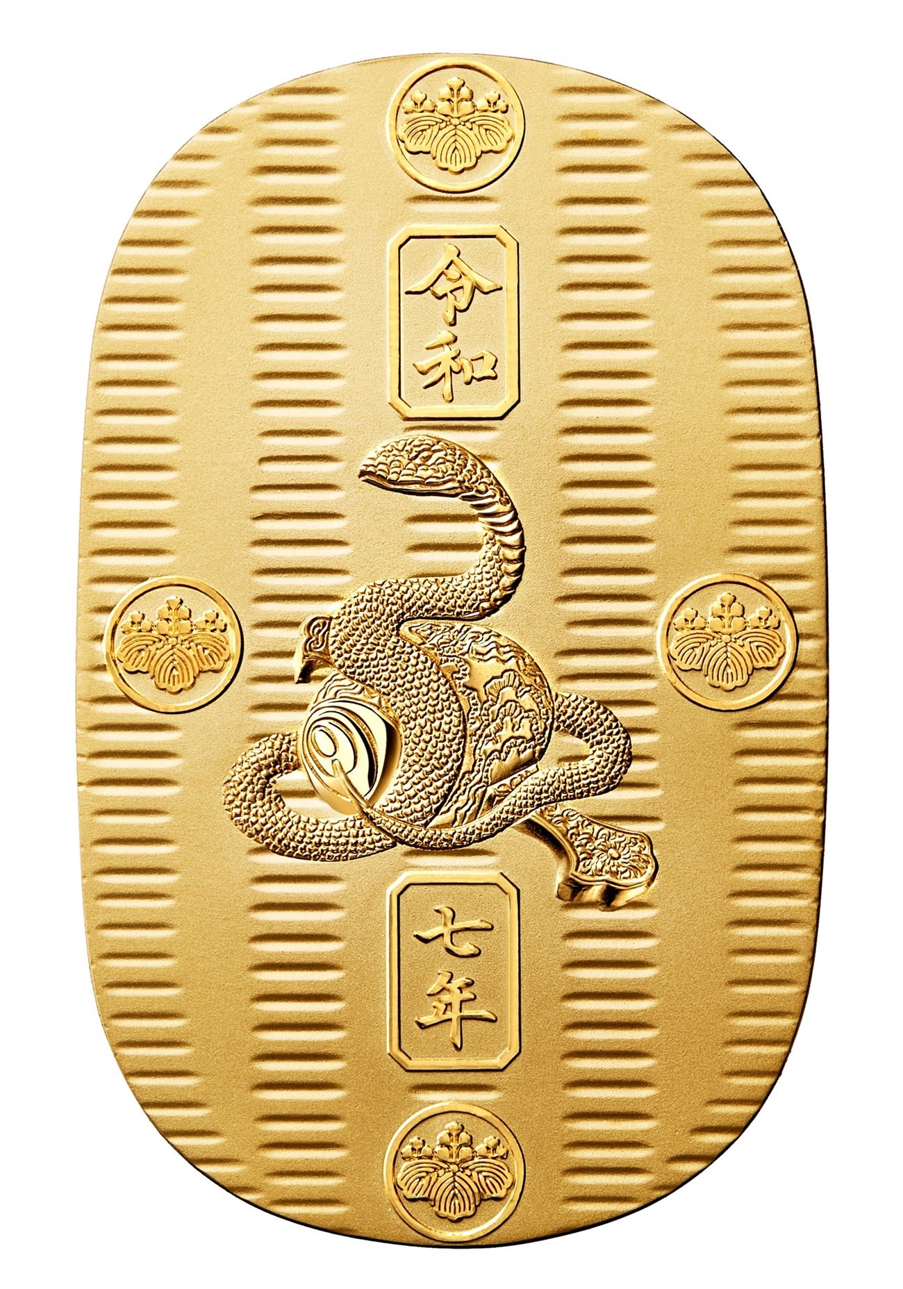 純金 K24 田中貴金属 美秀作 巳年 福々巳 干支 ケース 共箱付 純金 K24