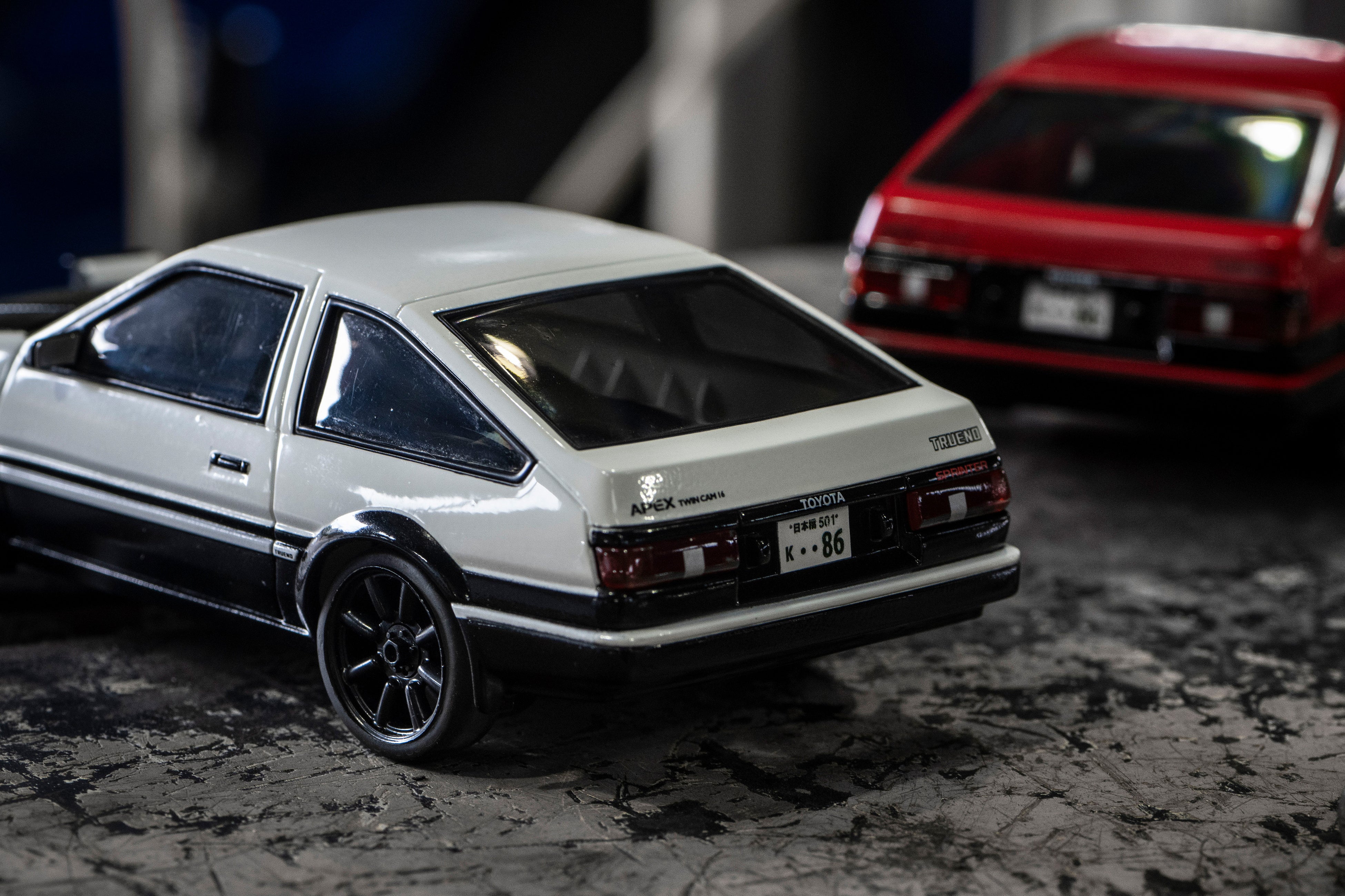 京商エッグ】FIRST MINI-Z トヨタ スプリンタートレノ AE86 （ハチロク