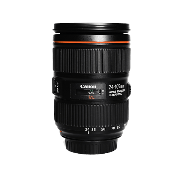Canon キヤノン EF 24-105mm F4L IS USM新品フード付き Canon