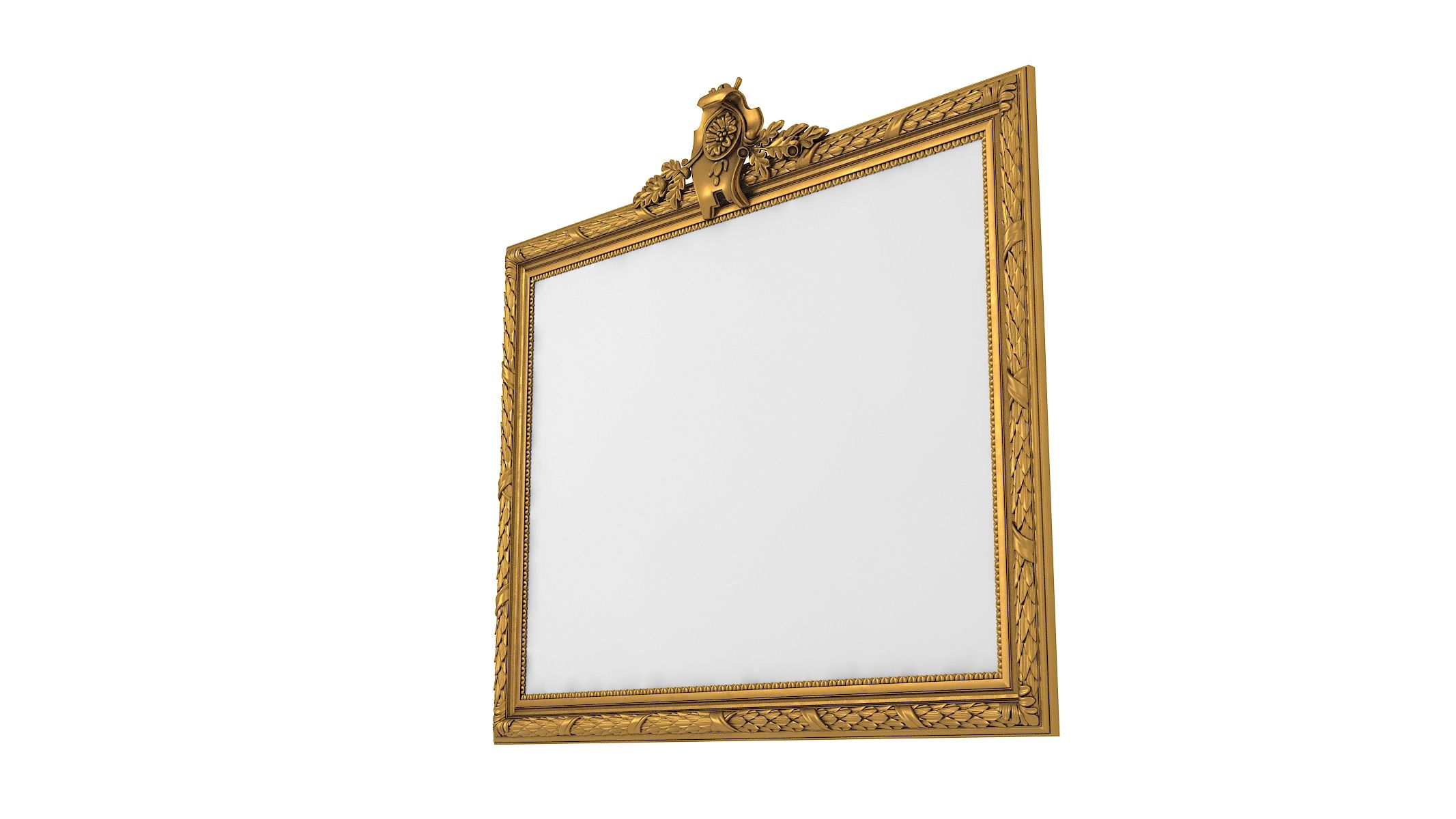 バロックスタイル ゴールド木製額縁 8号 バロックスタイル ゴールド