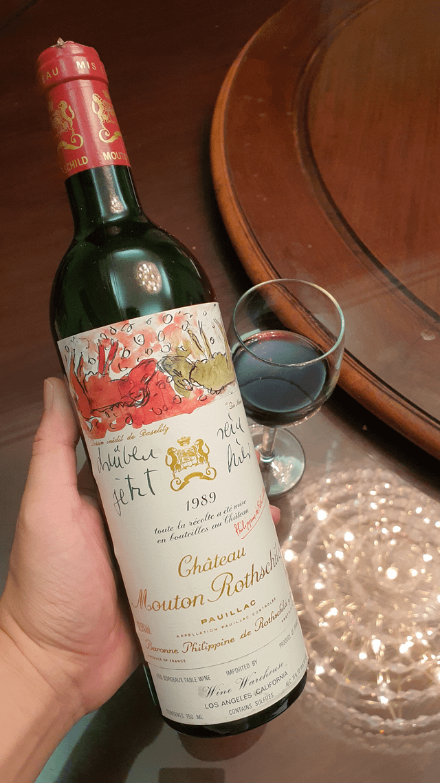 Chateau Mouton Rothschild, 1989 : r/wine