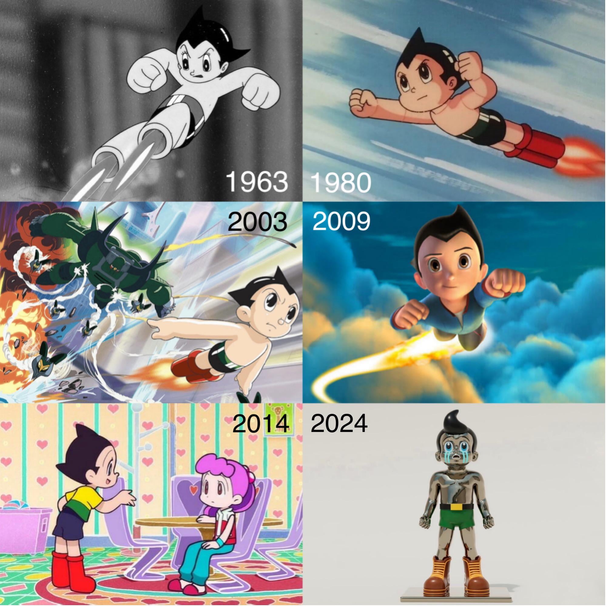 鉄腕アトムのデザイン、色々 : r/tulsa