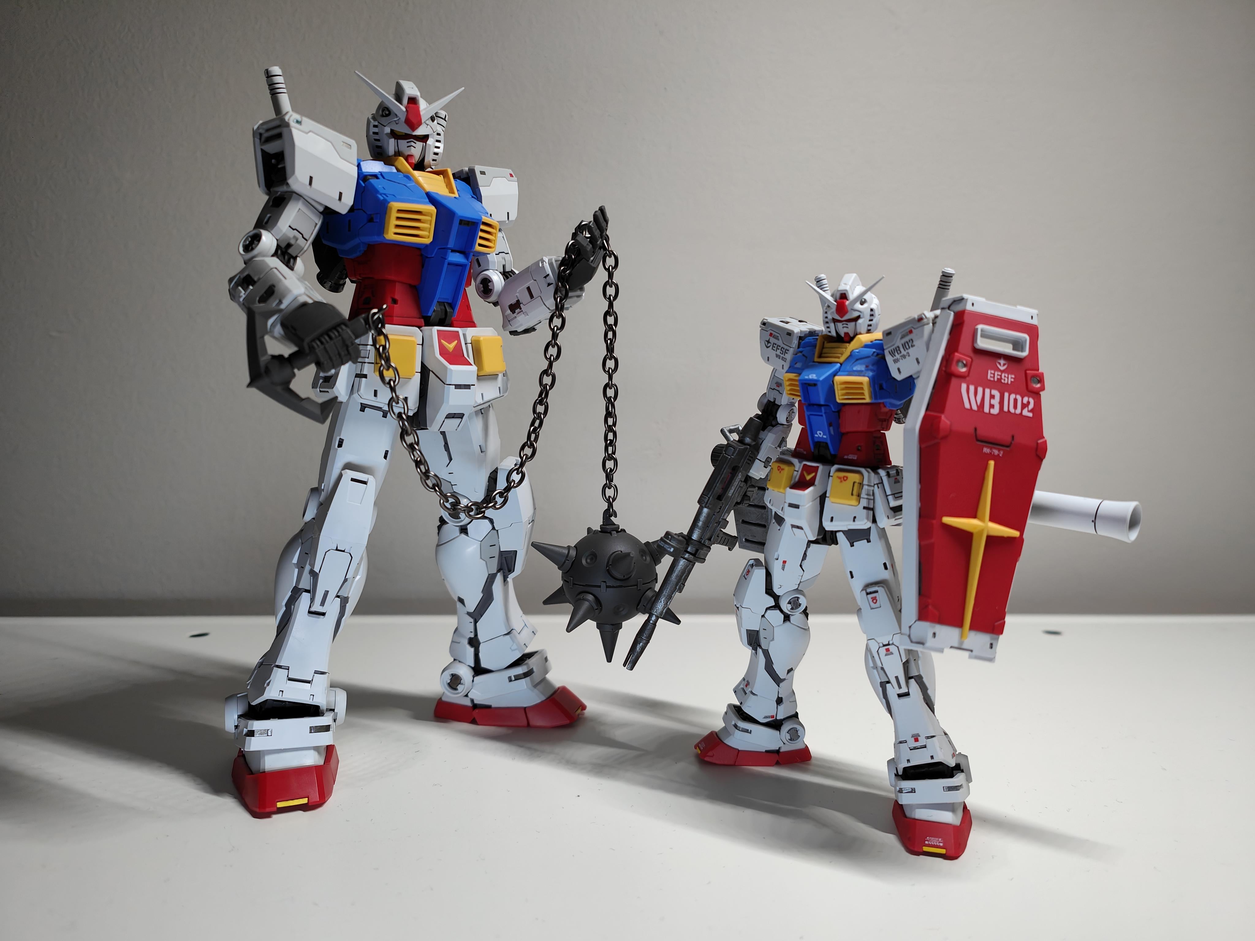 1/100 RG RX-78-2 (FatCat) : r/Gunpla