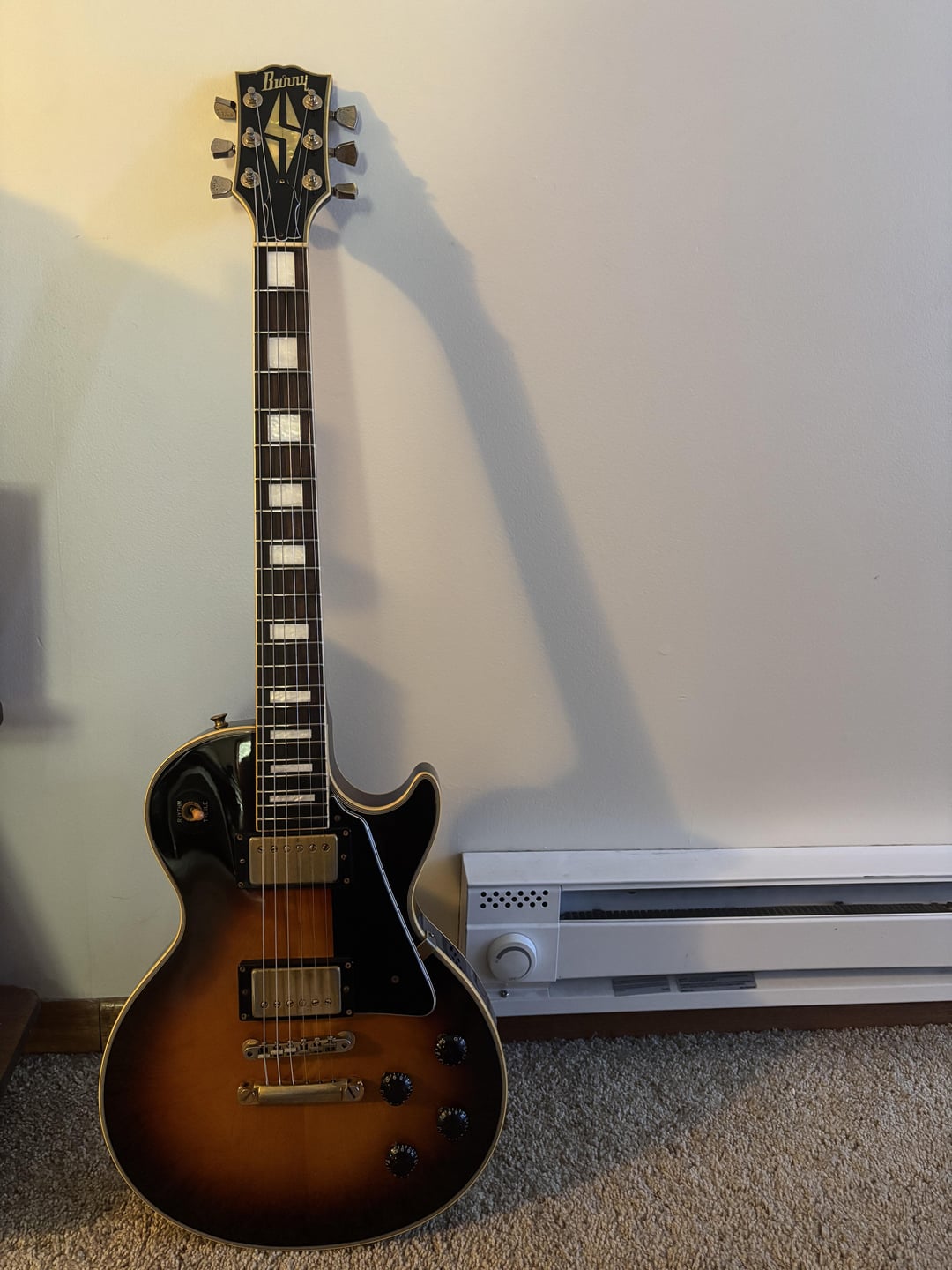 Burny RLC-60 1980年代製 Les Paul Custom+VOX Burny RLC 60 Singlecut