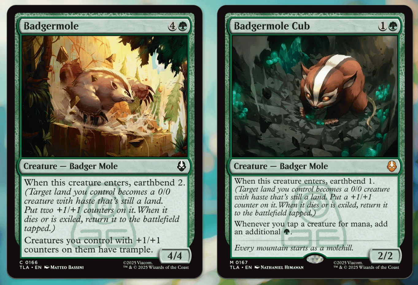 TLA] Badgermole; Badgermole Cub (Debut Stream) : r/magicTCG