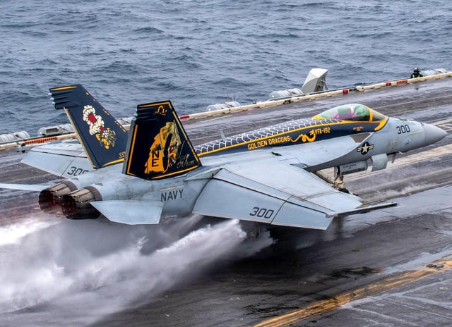 VFA-192 Golden Dragons F/A-18. Photo by Nate Jordan. [2048x1486