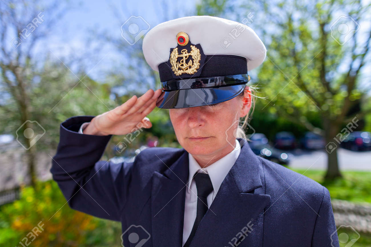 BWドイツ軍/連邦軍＊海軍＊将官～将校略帽＊59cm（実物）