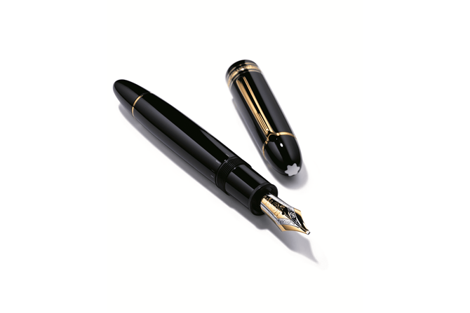MONT BLANC モンブラン 万年筆 No.24 黒 ゴールド モンブラン No.24