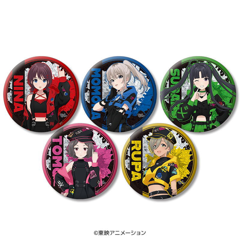 ガールズバンドクライ グリッター缶バッジ（全5種） _pre