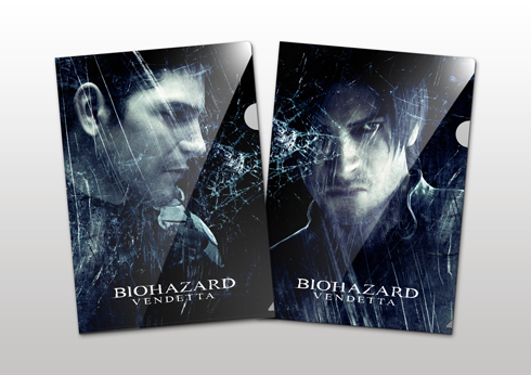バイオハザード：ヴェンデッタ 前売特典 非売品 クリアファイル クリス