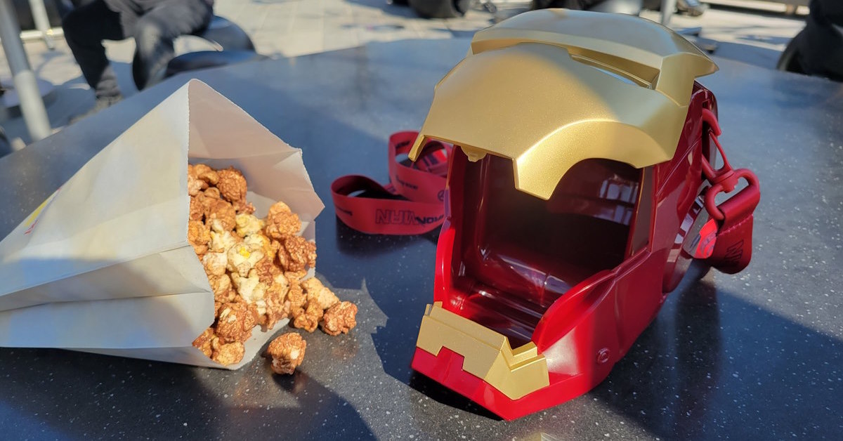 アイアンマン❤️ポップコーンバケット、上海ディズニー 上海