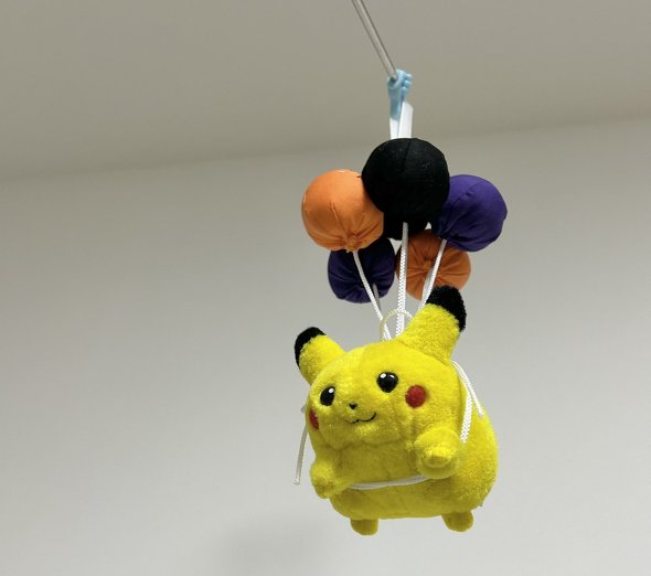 そらとぶピカチュウ 風船 ぬいぐるみ TOMY 希少 空飛ぶ レア そらとぶ