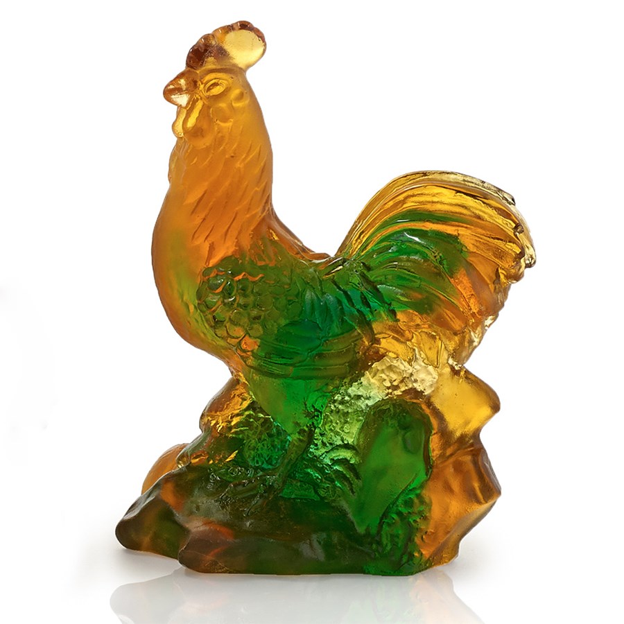 その他 Daum Crystal Gold Rooster 02692 Daum Crystal Chinese