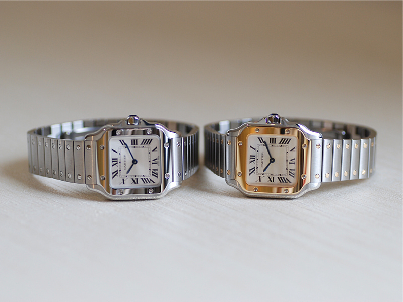 Cartier】2025年新作「サントス ドゥ カルティエ」にSMサイズが登場