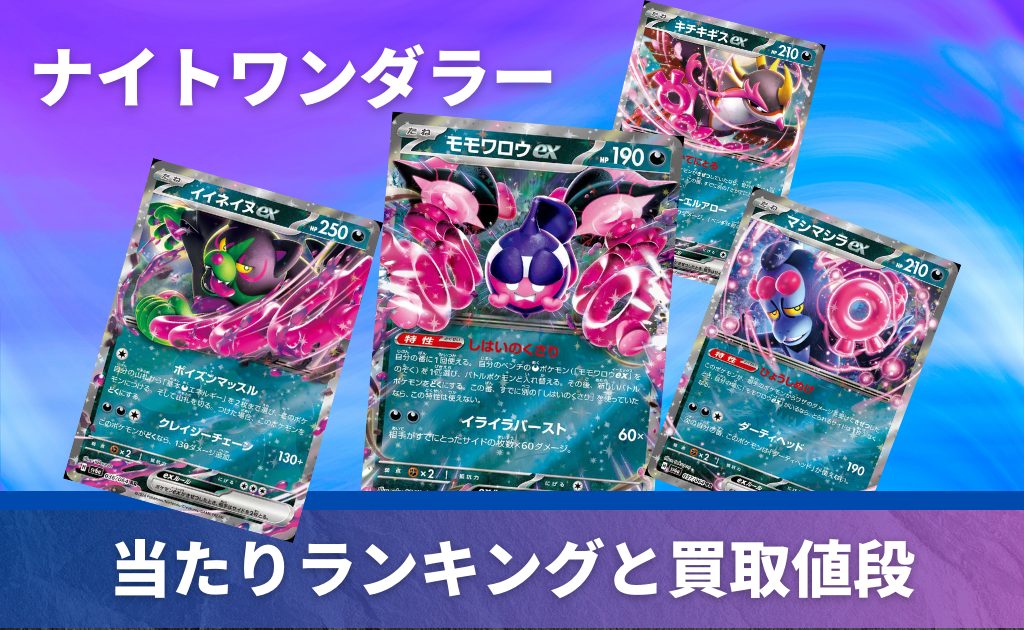 ナイトワンダラー未開封BOX/ボックスの買取価格・価格相場推移！なぜ