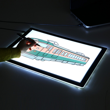 LED光源を採用した厚さわずか8mmのA3サイズトレース台を11月21日発売