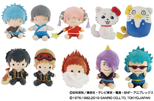 銀魂【⭐️サンリオコラボ限定】坂田銀時 指の上シリーズ マスコット