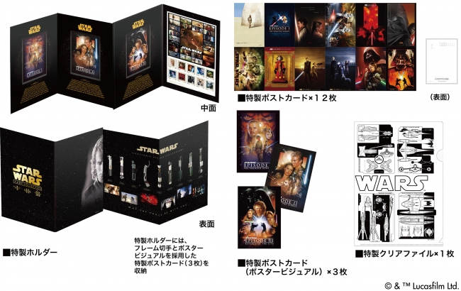 スター・ウォーズ フレーム切手セット」 5月1日（金）から全国の郵便