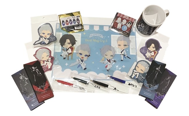 6個セット ピンズコレクション カプコンストア カプコンカフェ デビル