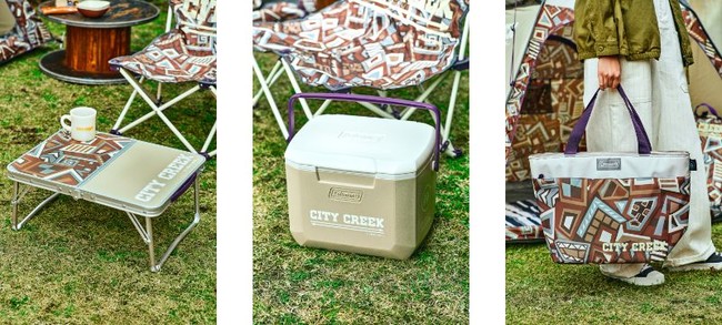 niko and のアウトドアシリーズ「CITY CREEK」と「Coleman」の